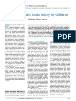 Mild Traumatic Brain Injury in Children Christine Narad Mason