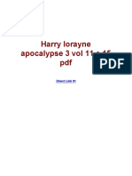Harry Lorayne Apocalypse 3 Vol 11 A 15 PDF