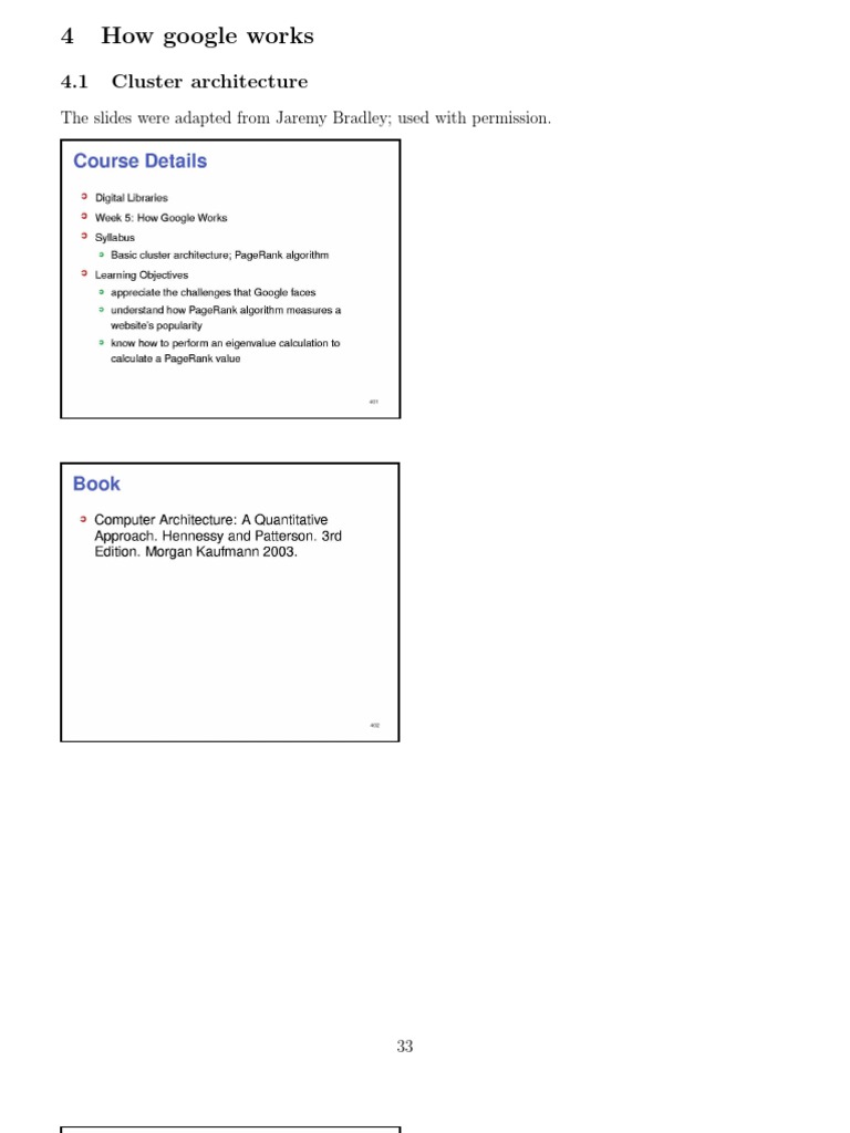 Understanding Google's PageRank Algorithm | PDF