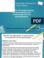 Presentacion Taller Evaluacion