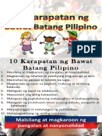 10 Karapatan NG Bawat Batang Pilipino