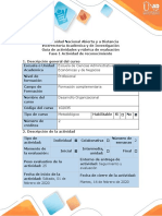 Guía de Actividades y Rúbrica de Evaluación - Fase 1 Actividad de Reconocimiento