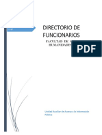 Directorio de Funcionarios