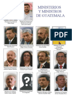 Ministros de Guatemala 2020