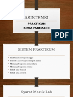 Asistensi Praktikum Kimfar 2