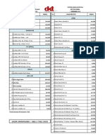 NEW PRICE LIST - BATAM September 2018