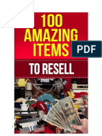 100 Amazing Items To Resell PDF