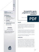 Bronquiolitis Aguda Segumos Evidencia 2020 PDF