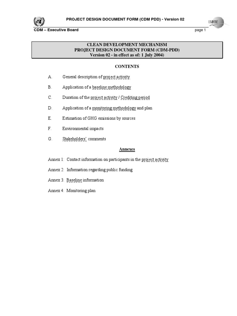 Agua del Cajón Power Plant Upgrade | PDF | Clean Development Mechanism ...