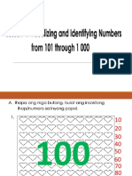 Lesson 1 Visualizing Identigy Numbers