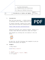 LAB01 - Introduction To Python PDF