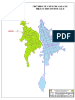 Mapa de Riesgo de Sector I & II Del Distrito de Chuschi