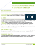 (Historia Del Perú) Tema 1. Organización Económica Del Virreinato I. Principios Económicos y Minería