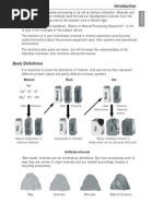 Basics in Mineral Processing-Introduction