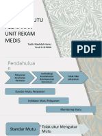 AMR - Standar Mutu Pelayanan URM - 2020