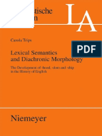 Lexical Semantics and Diachronic PDF