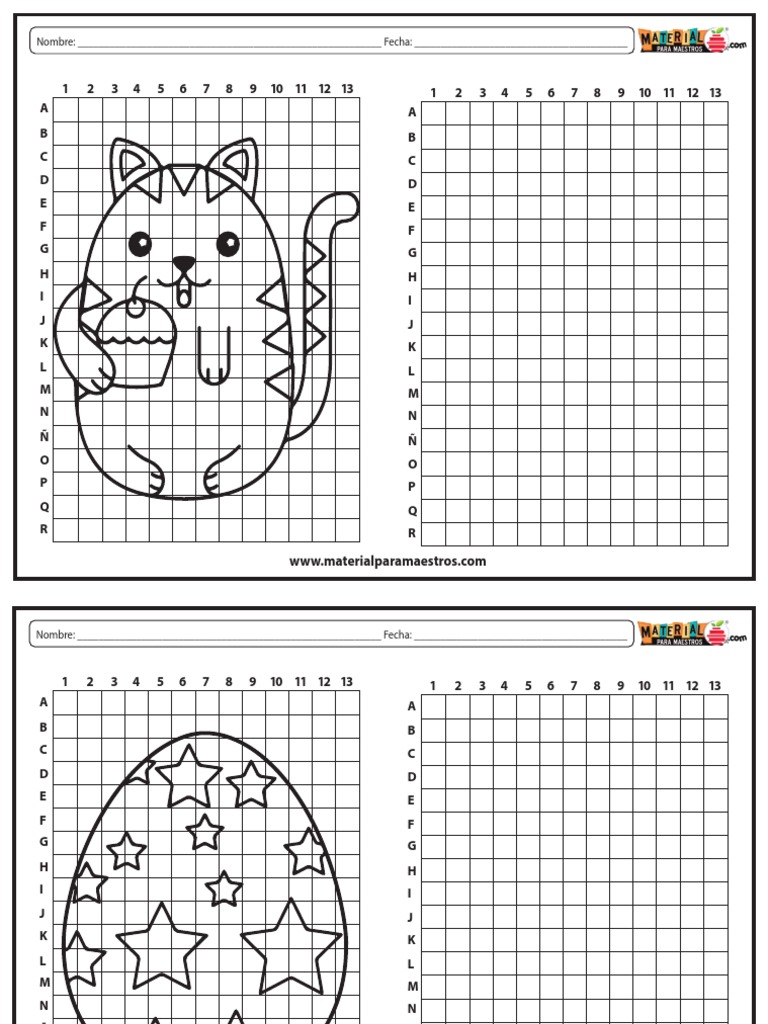 divertida-actividad-donde-el-alumno-tiene-que-reproducir-el-dibujo-en-tomando-en-cuenta-la-cuadricula-descargar-pdf-http-materialparamaestros-com-actividad-de-dibujos-en-cuadricula