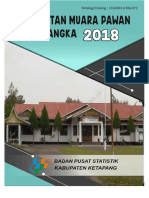 Kecamatan Muara Pawan Dalam Angka 2018 PDF
