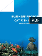 Proposal For Cat Fish Farming