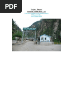 Project Report Everest Power Pvt. LTD: (100 MW) Hydro-Electric Power Project Malana-2 Kullu, Himachal Pradesh