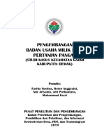 Pengembangan BUMDesa (Pertanian Tanaman Pangan)