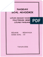 Soal Rekayasa 2016