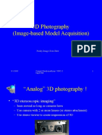 3D Photography (Image-Based Model Acquisition) : Funky Image Goes Here