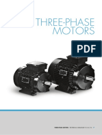 THREE-PHASE MOTOR TERMINAL BOX AND CONNECTIONS