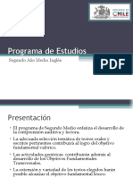 Programa de Estudios Segundo Medio