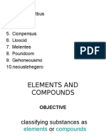 Element or Compound