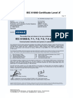 6MD61xx KEMA-Certificate IEC61850 V4