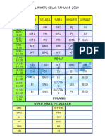 Jadual Kelas T4