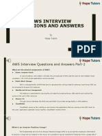 Aws Interview Questions