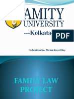 Family Law Final Presentation