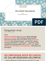 Menata Arsip Keluarga