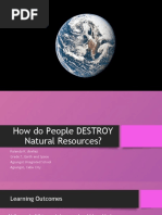 How Do People DESTROY Natural Resources