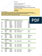 Autumn 2019 UG Course Amp Exam Timetable