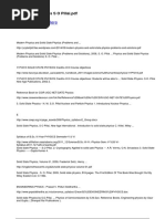 Vdocuments - MX - Solid State Physics S o Pillai State Physics S o Pillaipdf Physics of Semiconductors