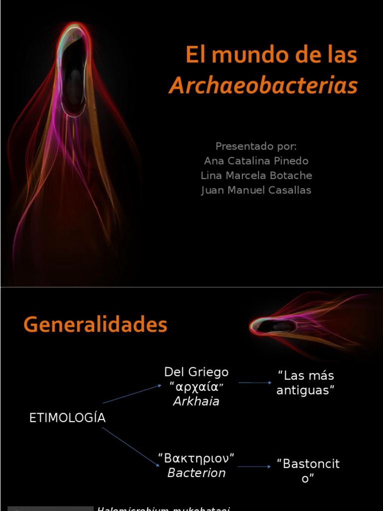 El Mundo de Las Archaeobacterias | PDF | Archaea | Las bacterias