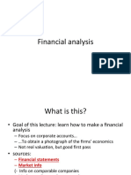 Lecture 1 - Financial Analysis PDF