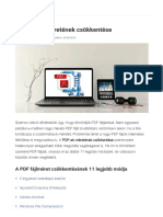 A PDF Fájlméret Csökkentésének 11 Legjobb Módja