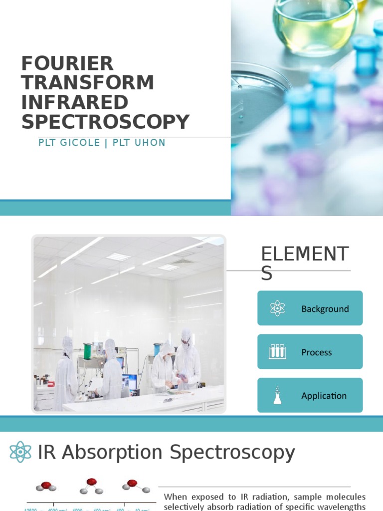 FTIR Introdution and Application To Forensics PDF Absorption