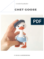 Crochet Goose Pattern Olga Lukoshkina Crochet Toys Basket PDF