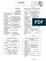 Basic English I Exam I Infop