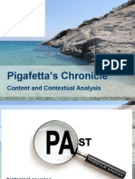 Pigafetta's Chronicle: A Primary Source on Magellan's Voyage