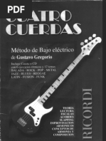 Cuatro Cuerdas(Metodo de Bajo Elect Rico)