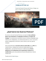 Guerras Púnicas - Concepto, Historia, Causas y Consecuencias