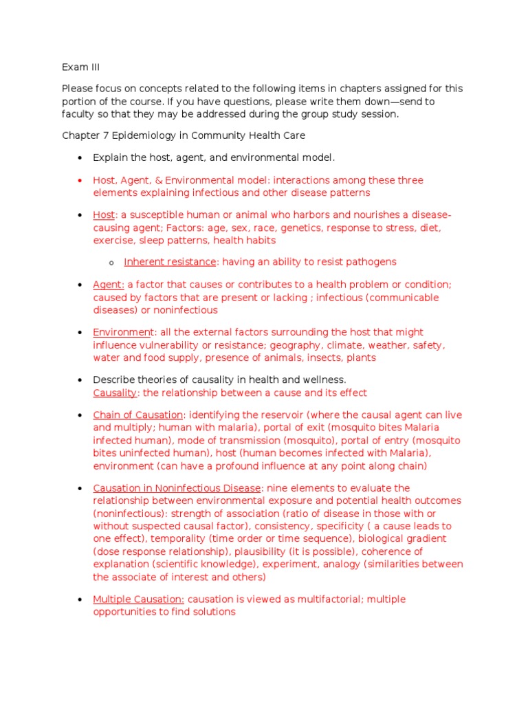 Epidemiology Approaches in Community Health | PDF | Immunity (Medical ...