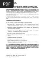 Edital Seleção Olinda