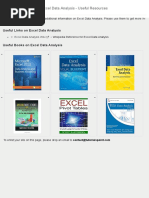 Excel - Data - Analysis - 03 - Useful Books - TutorialsPoint